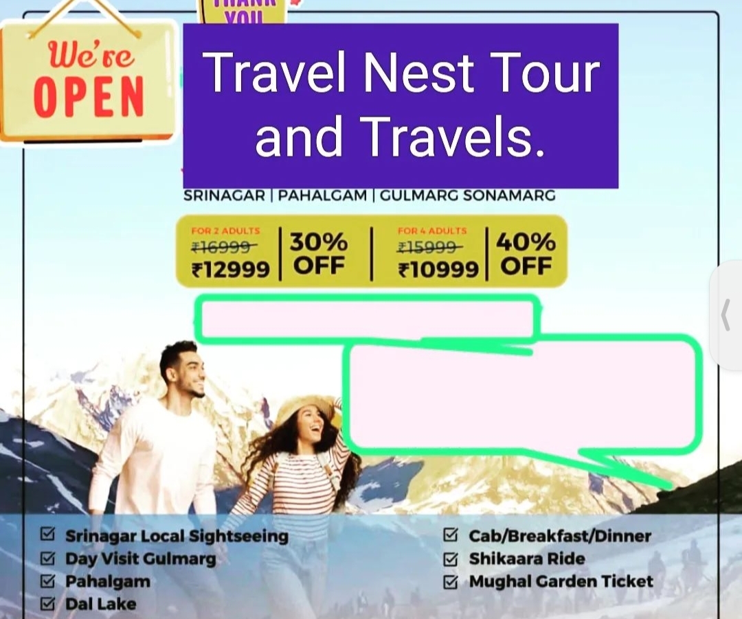 5 Nights 6 Days Package