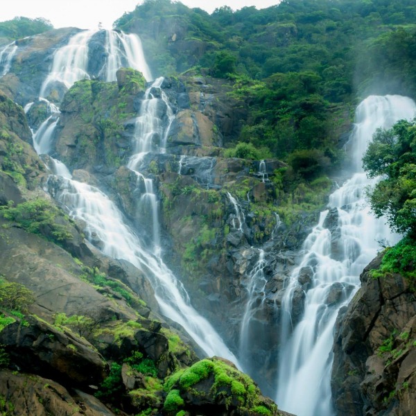  Dudhsagar Falls, Goa – The Ivory Cascades