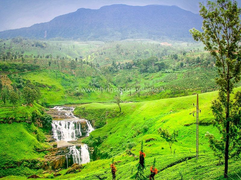 St. Clair's Falls, Tawalantenne