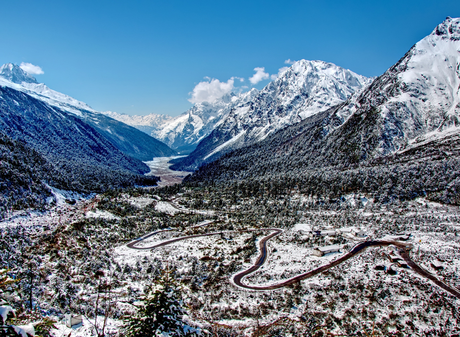 Places to visit & witness the Snowfall in Sikkim: