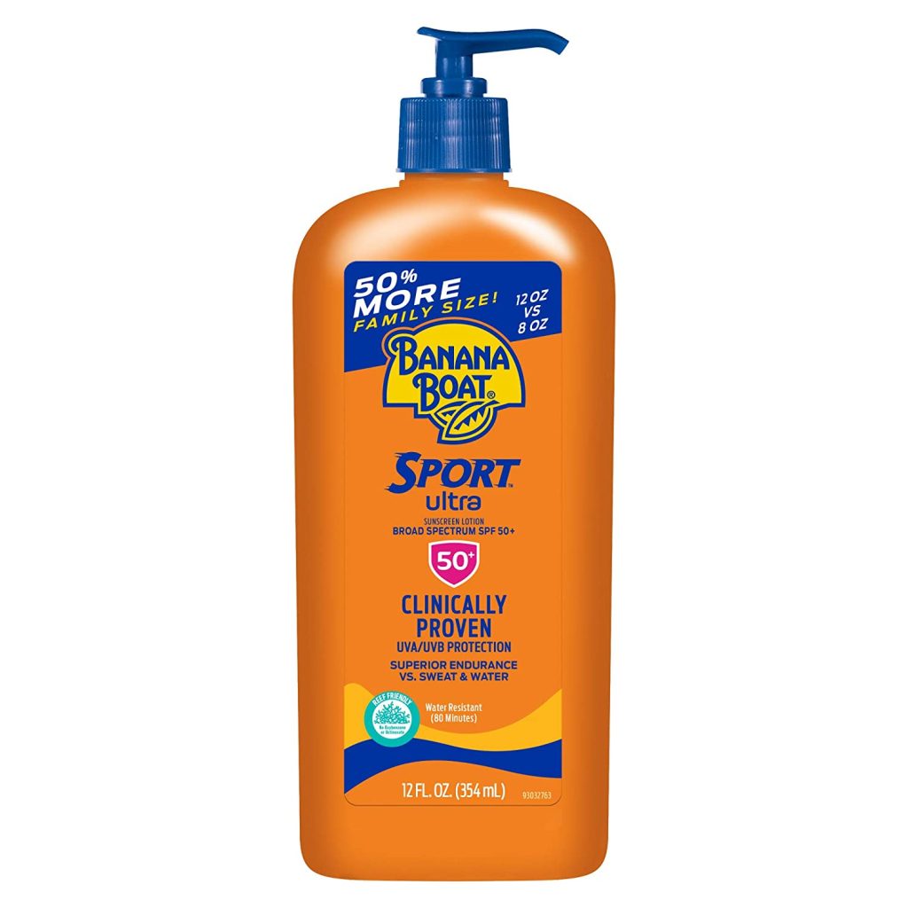 7. Banana Boat Ultra Sport Sunscreen Lotion