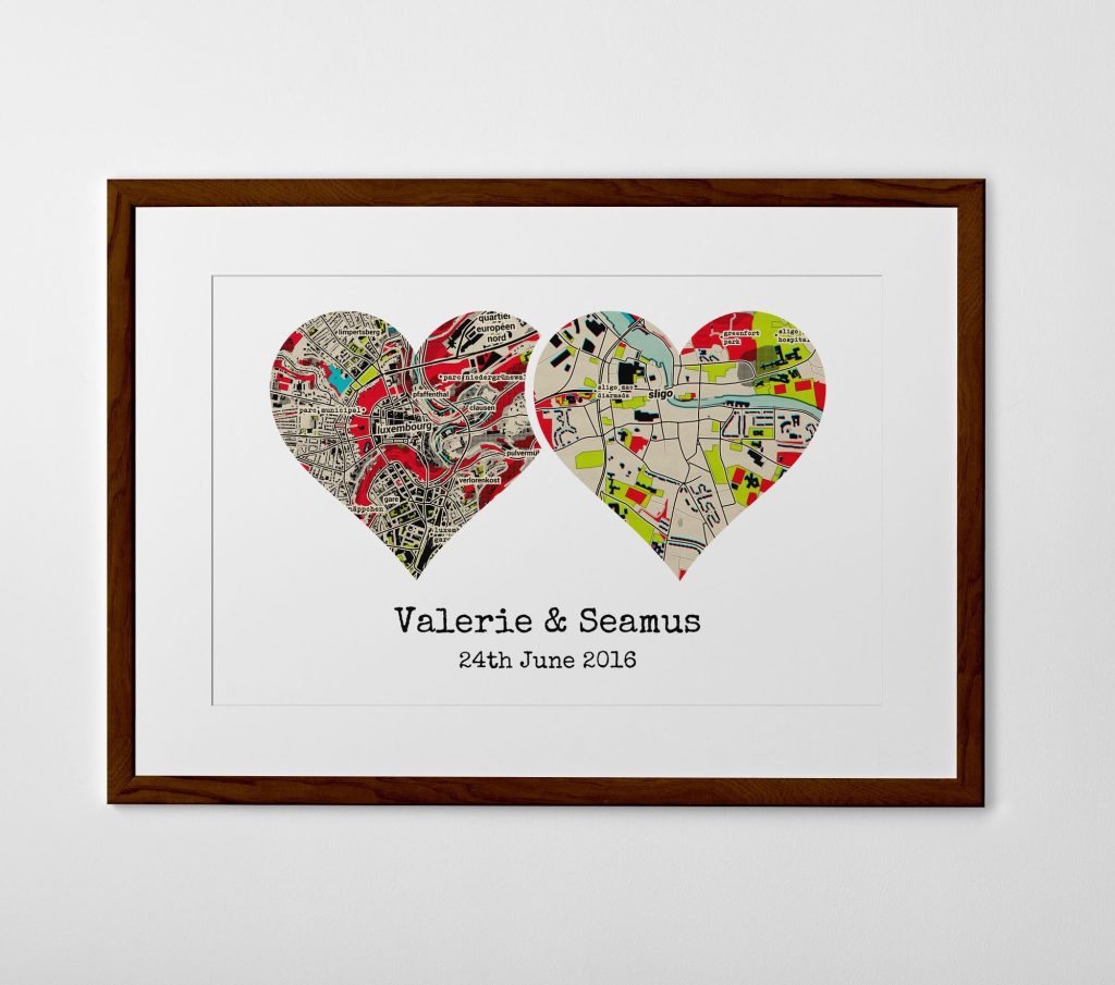 2. Personalised Map Poster