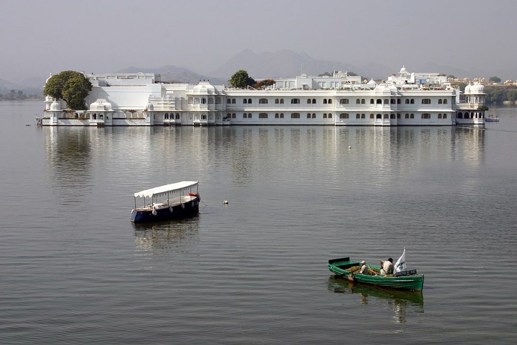 8. TAJ LAKE PALACE, UDAIPUR