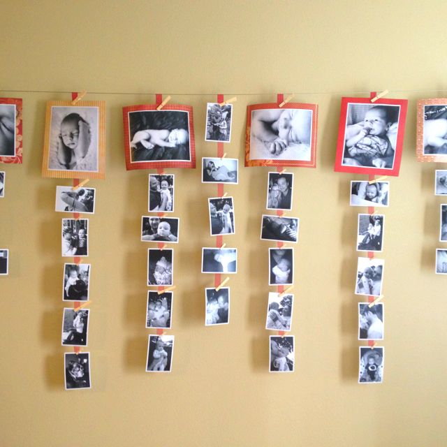 3. Hang them on a cute clothespin display