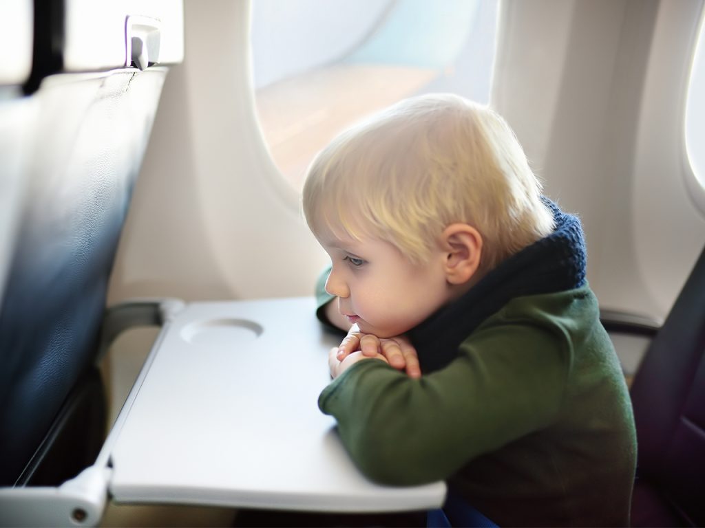 4. Purchase a different plane seat for your youngster.