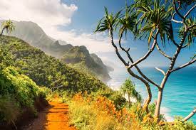 KALALAU TRAIL, NA PALI COAST, HAWAII, USA