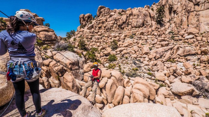 Rock Climbing at Joshua Tree National Park (California)