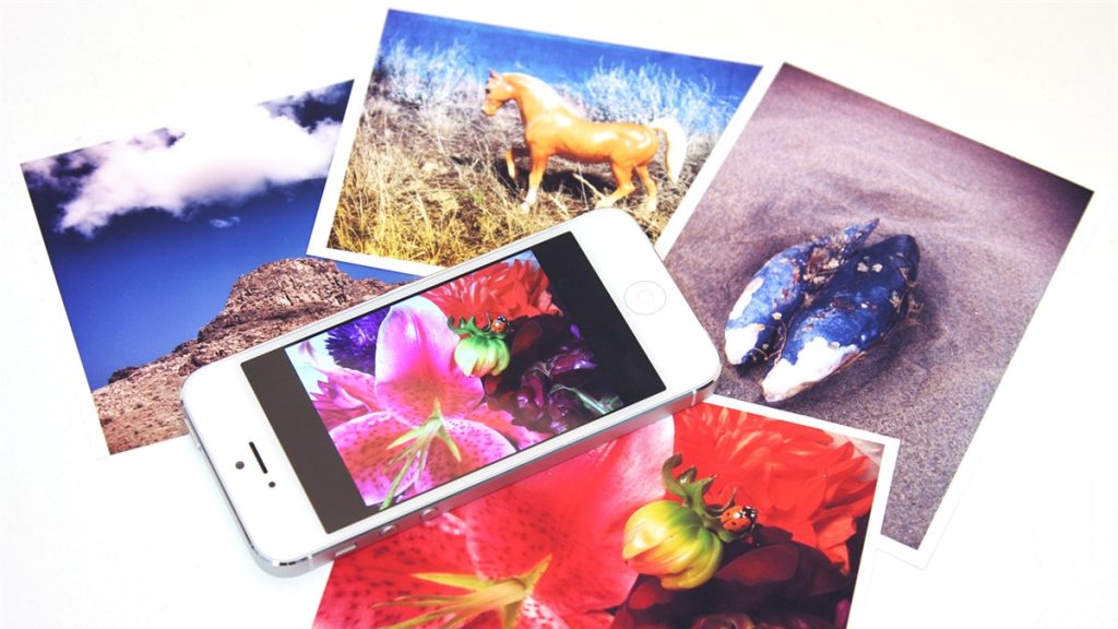2. Print photos directly from your smartphone