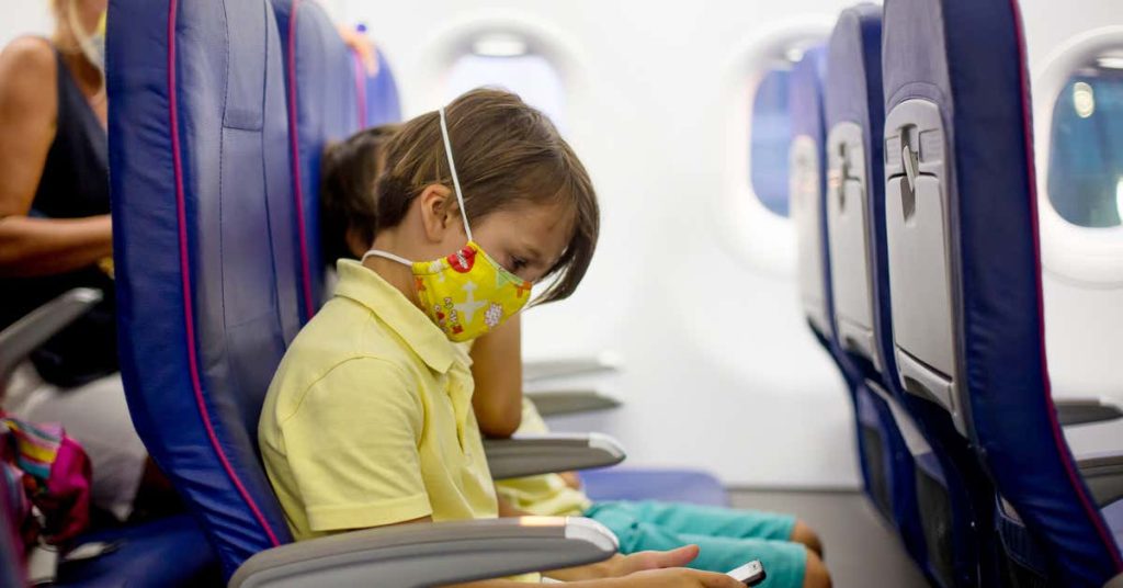 12. Secure ears when flying with a child or baby.
