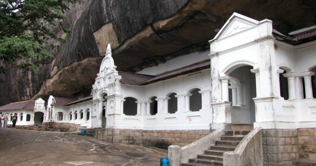 1. The Dambulla Cave Temple – The Largest Temple Complex In Sri Lanka