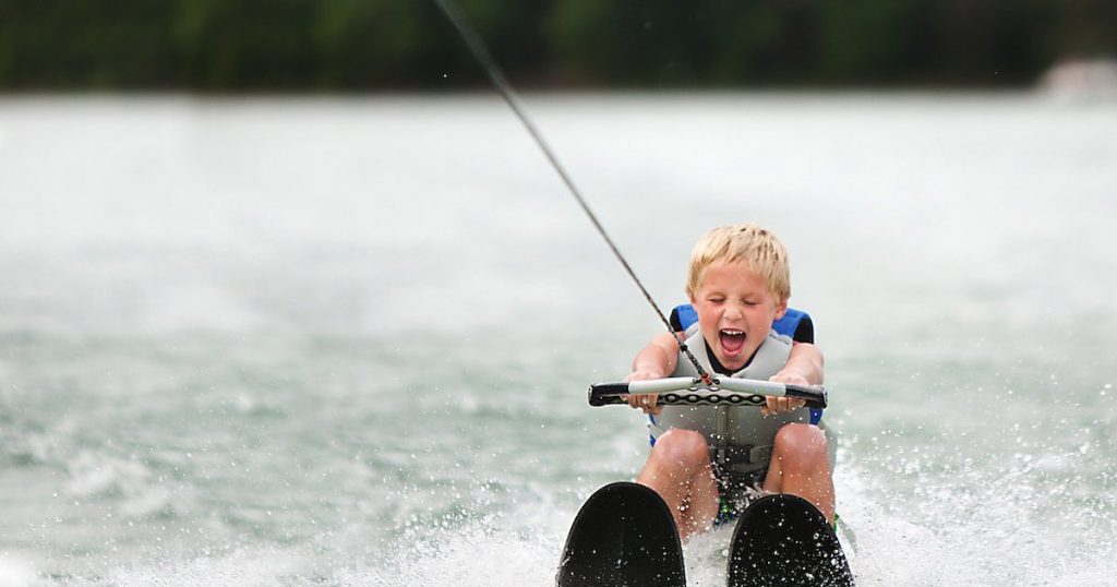 2. Water Skiing